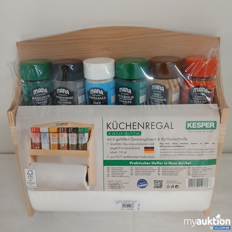 Artikel Nr. 429448 Artikel Nr. 429448: Kesper Küchenregal