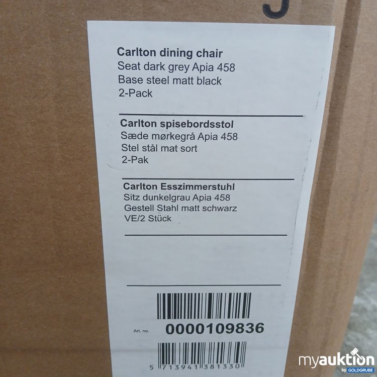 Artikel Nr. 447448 Artikel Nr. 447448: Carlton Esszimmerstuhl Apia 458 2-Pack