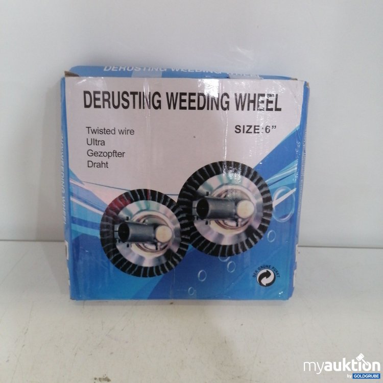 Artikel Nr. 712448: Derusting Weeding Wheel 6"