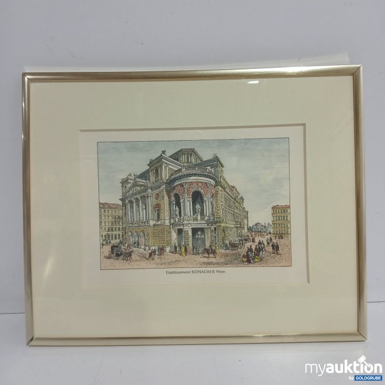 Artikel Nr. 867448: Etablissement Ronacher Wien Bild ca. 36x29cm 