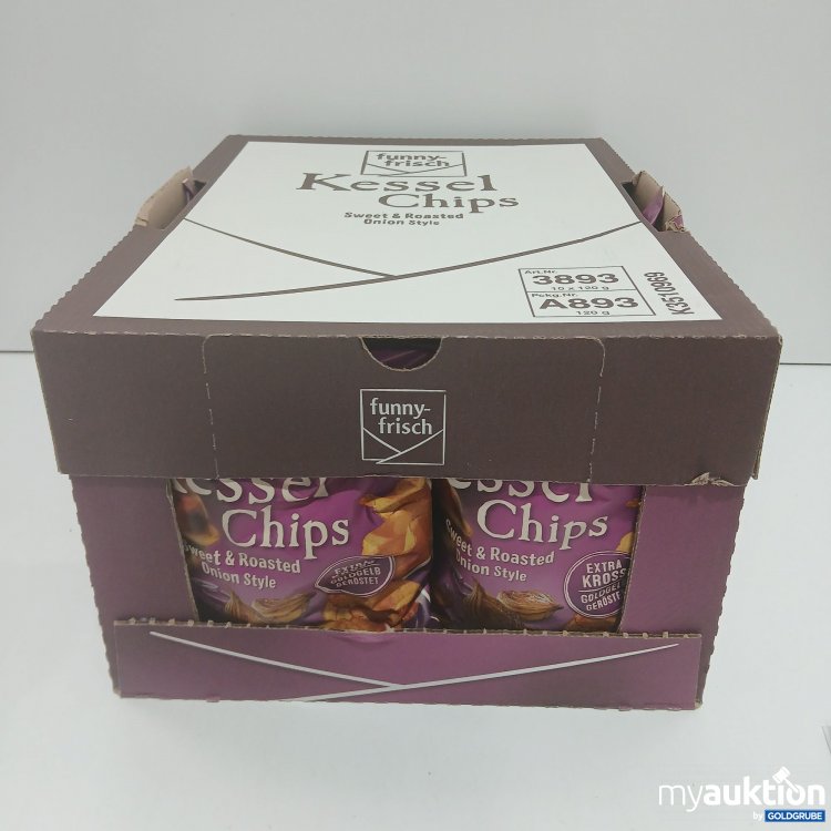 Artikel Nr. 906448: Funny Frisch Kessel Chips 10x120g