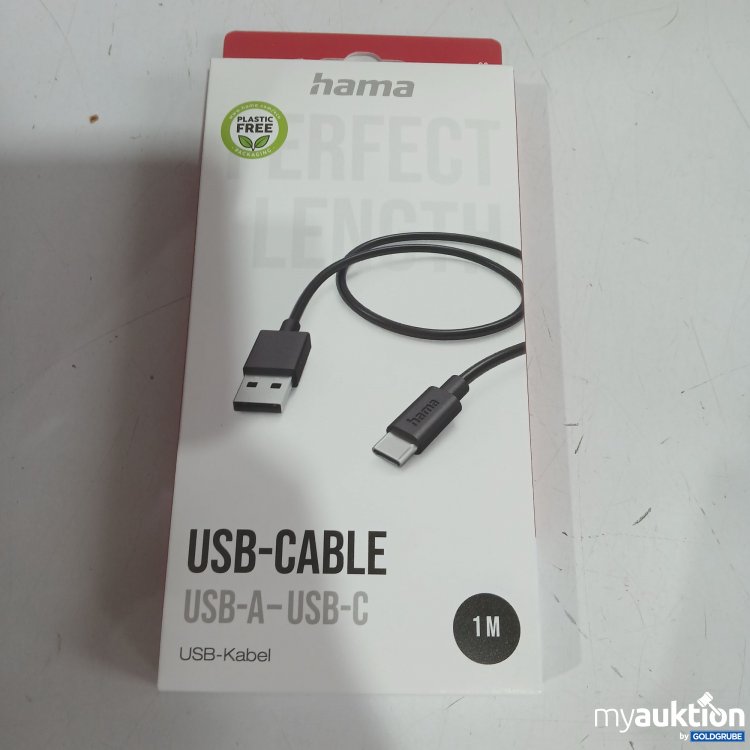 Artikel Nr. 977448 Artikel Nr. 977448: Hama USB-Cable USB-A to USB-C 1m