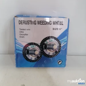 Auktion Derusting Weeding Wheel 6"
