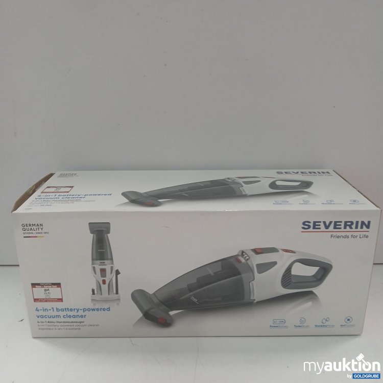 Artikel Nr. 447449 Artikel Nr. 447449: SEVERIN 4-in-1 battery-powered vacuum cleaner