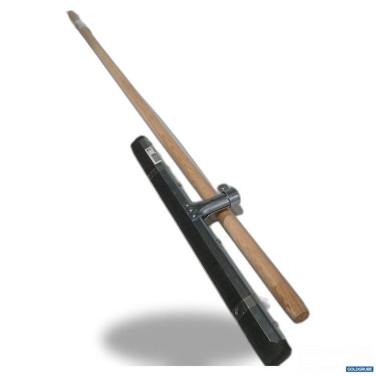 Artikel Nr. 448449 Artikel Nr. 448449: BÜMAG Wasserschieber Metall mit Stiel 130 cm & Gummilippe 45
