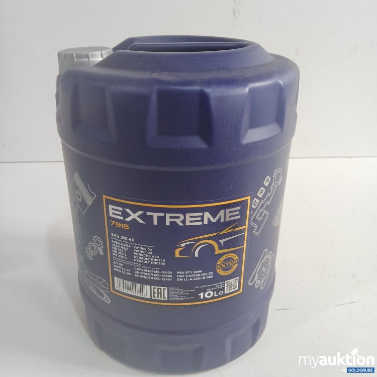Artikel Nr. 461449 Artikel Nr. 461449: Mannol Extreme 7915 5W-40 10L