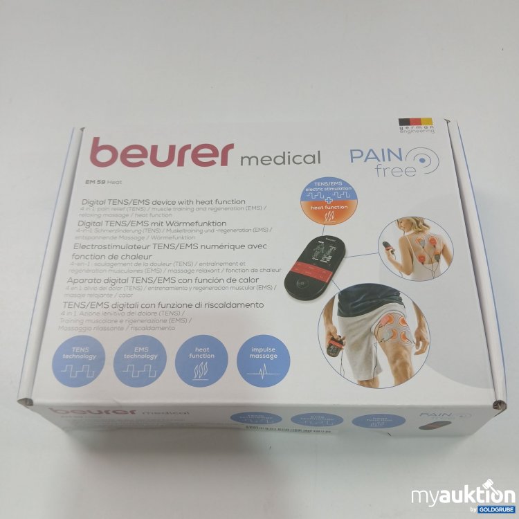 Artikel Nr. 861449: Beurer Digital TENS/EMS mit Wärmefunktion EM59