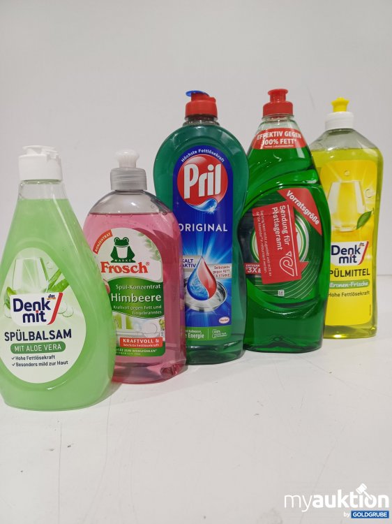 Artikel Nr. 877449 Artikel Nr. 877449: Diverse Spülmittel 2×500ml, 675ml, 900ml, 1L