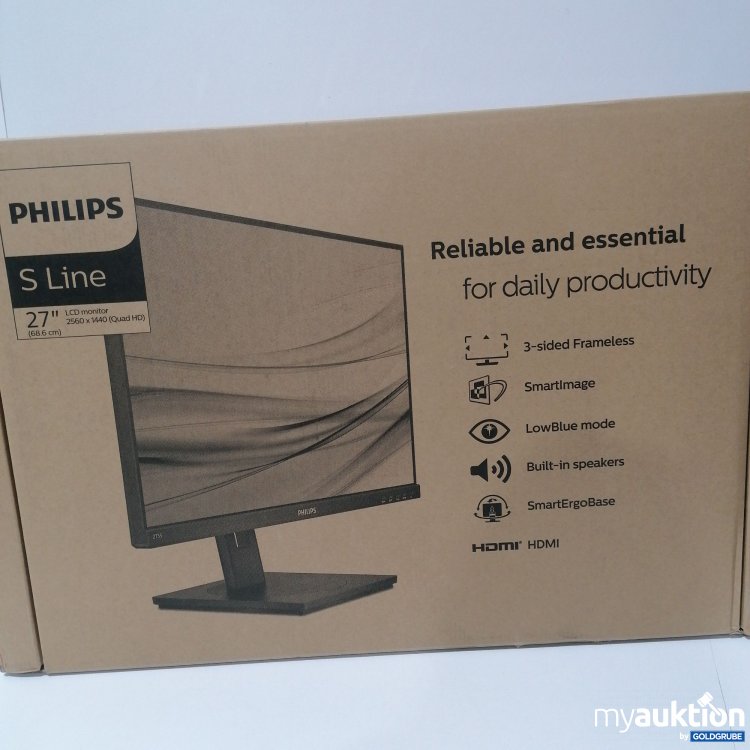 Artikel Nr. 878449: Philips S Line LCD Monitor Model:275S1AE/00