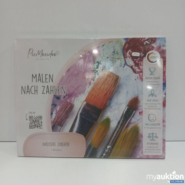 Artikel Nr. 906449: PicMondoo Malen nach Zahlen 