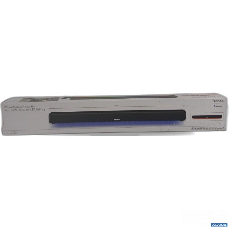 Artikel Nr. 916449: Lenco 86cm Bluetooth Soundbar with HDMI and LED Lightning 