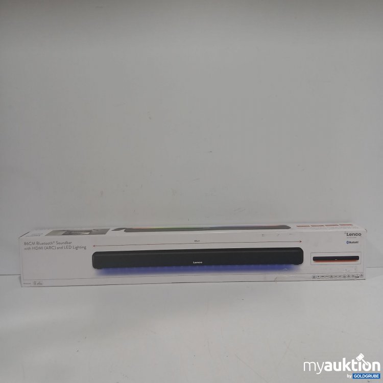 Artikel Nr. 916449: Lenco 86cm Bluetooth Soundbar with HDMI and LED Lightning 