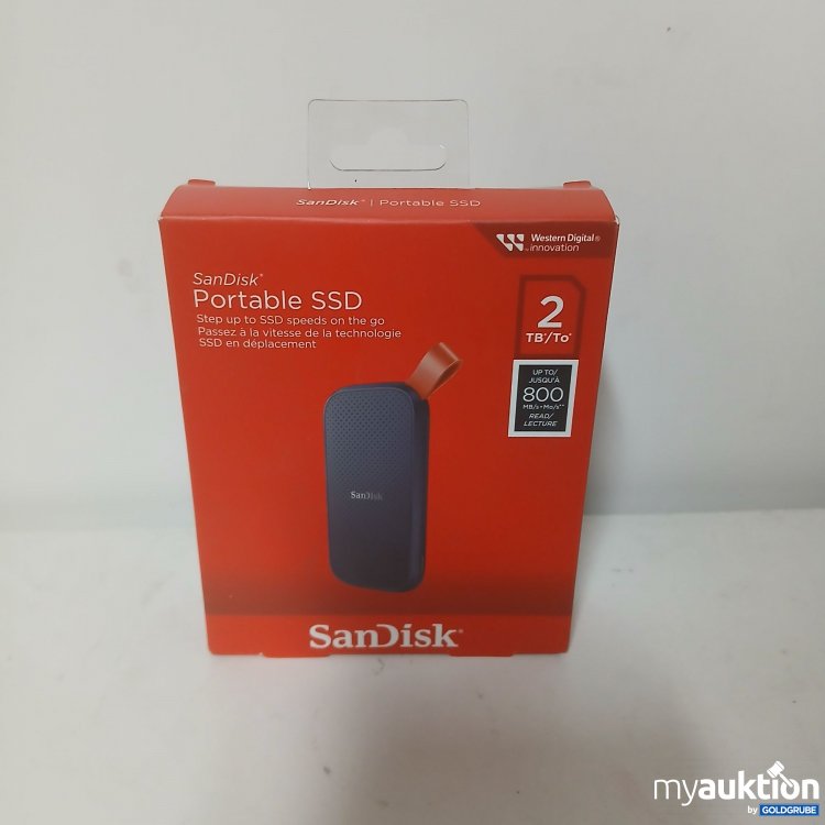 Artikel Nr. 917449 Artikel Nr. 917449: SanDisk Portable SSD 2TB