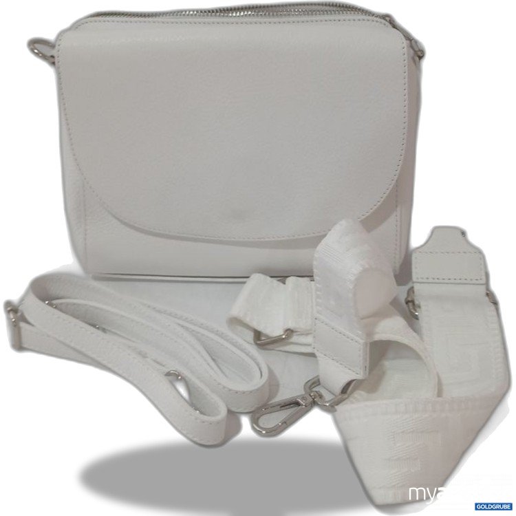 Artikel Nr. 939449 Artikel Nr. 939449: Diverse weiße Tasche mit 2 verschiedenen Hänkeln