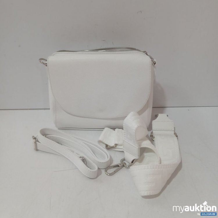 Artikel Nr. 939449 Artikel Nr. 939449: Diverse weiße Tasche mit 2 verschiedenen Hänkeln