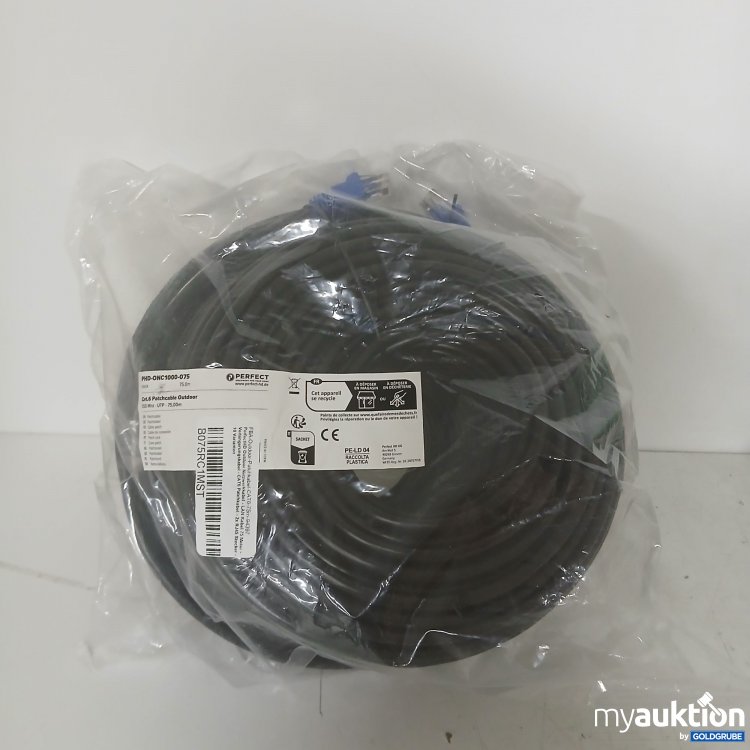 Artikel Nr. 360450 Artikel Nr. 360450: Perfect PHD-ONC1000-075 Cat.6 Patchcable Outdoor 75m