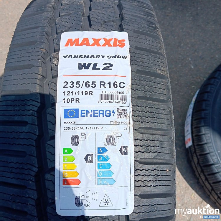 Artikel Nr. 440450 Artikel Nr. 440450: Maxxis Vansmart Snow WL2 235/65 R16C 121/119R 10PR