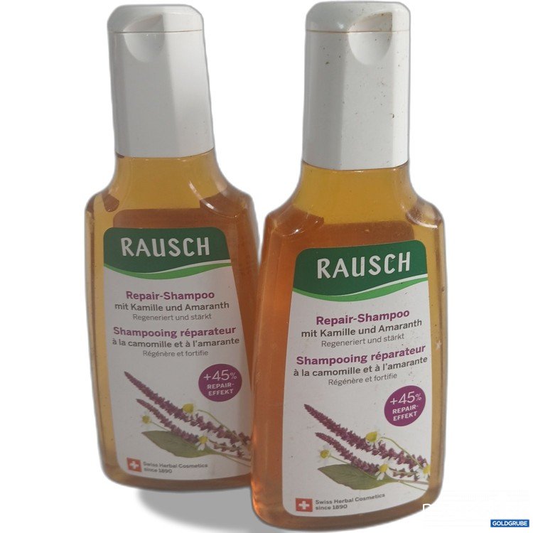 Artikel Nr. 460450 Artikel Nr. 460450: RAUSCH Repair-Shampoo mit Kamille und Amaranth je 200ml