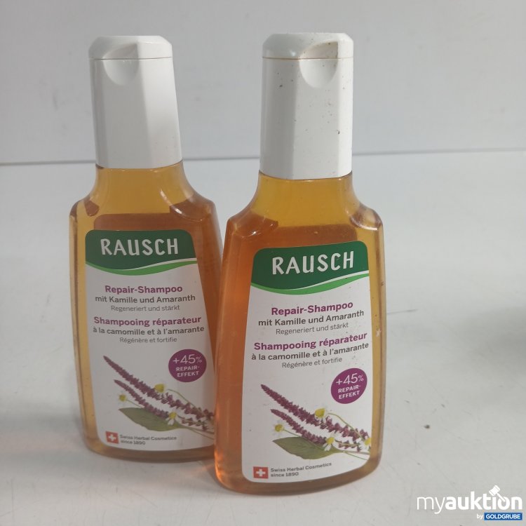 Artikel Nr. 460450 Artikel Nr. 460450: RAUSCH Repair-Shampoo mit Kamille und Amaranth je 200ml