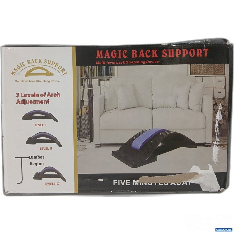 Artikel Nr. 525450 Artikel Nr. 525450: Magic Back support multi-level back Stretching Device