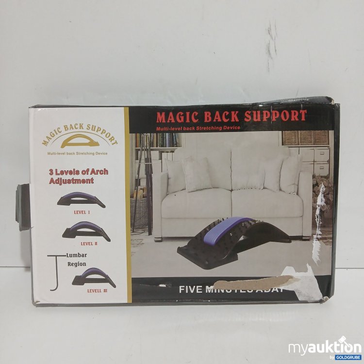 Artikel Nr. 525450 Artikel Nr. 525450: Magic Back support multi-level back Stretching Device