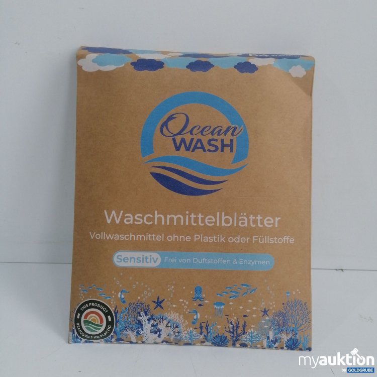 Artikel Nr. 833450 Artikel Nr. 833450: Ocean Wash Waschmittelblätter 64 Wäschen