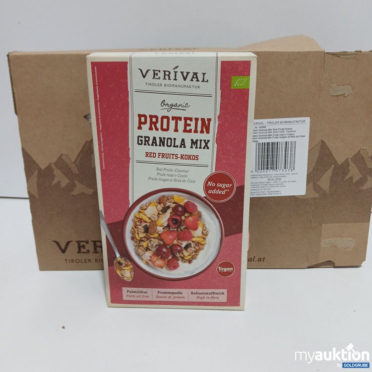 Artikel Nr. 869450 Artikel Nr. 869450: Verival Peogein Granola Mix Red Fruits-Kokos 6x300g