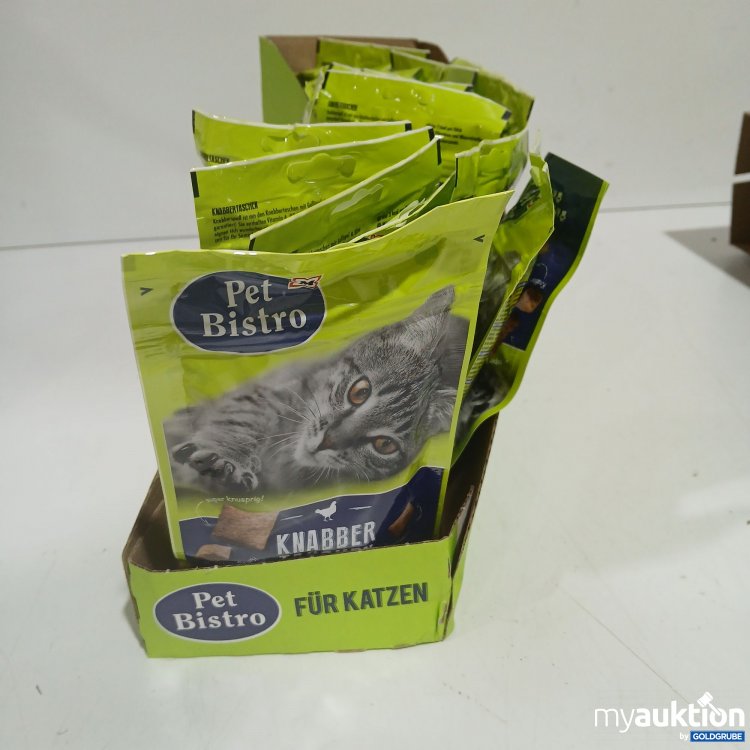 Artikel Nr. 885450: Pet Bistro Knabber Taschen mit Geflügel und Käse 18x50g