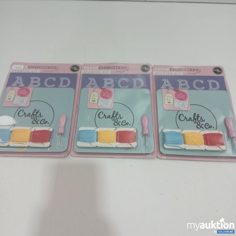 Artikel Nr. 906450: Paper Embroidery Starter Kit 3x