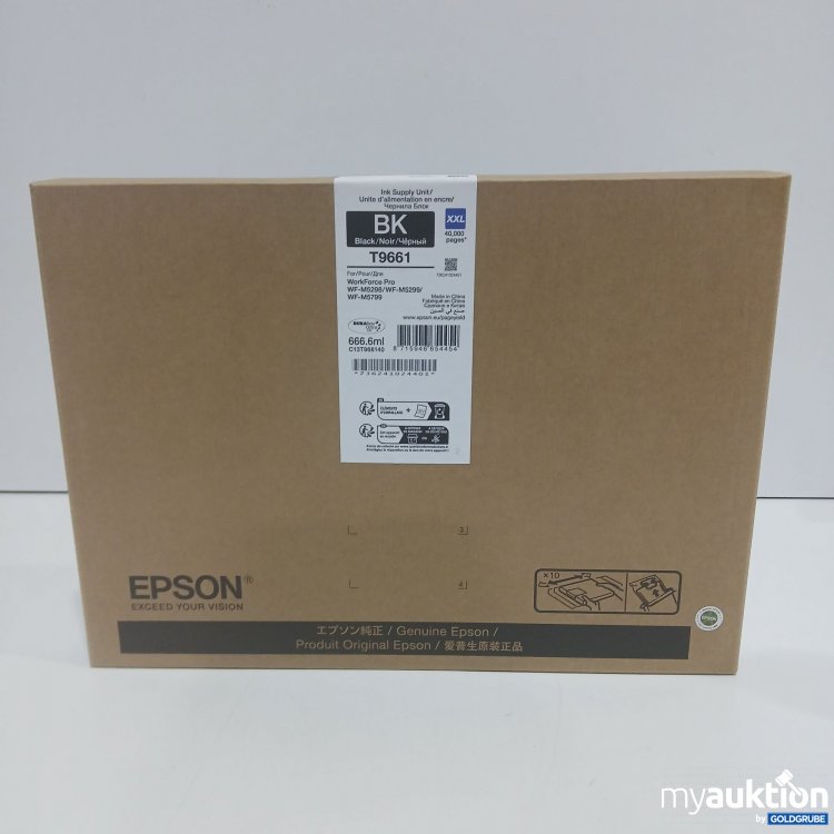Artikel Nr. 913450: Epson Ink Supply Unit BK Black T9661 666.6ml