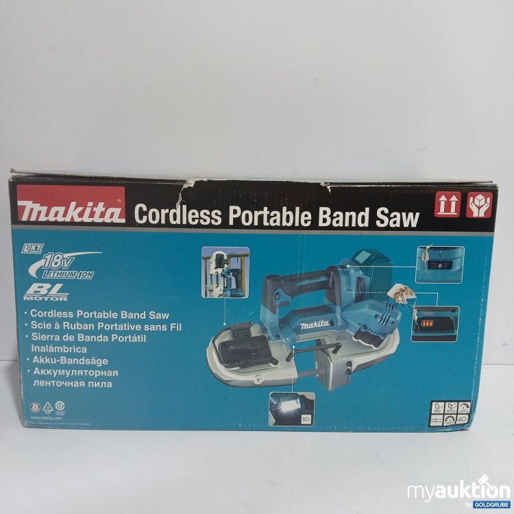 Artikel Nr. 914450: Makita Akku-Bandsäge DPB183RTE 