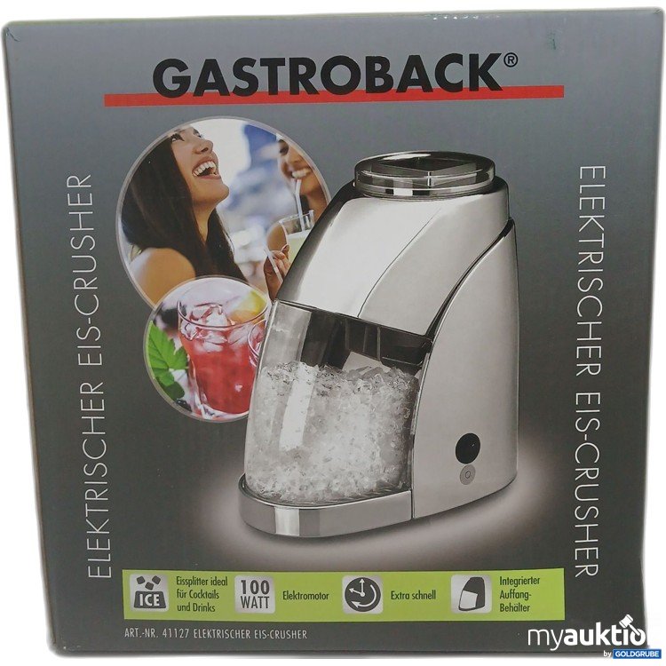 Artikel Nr. 916450: Gastroback Elektrischer Eis-Crusher 41127 