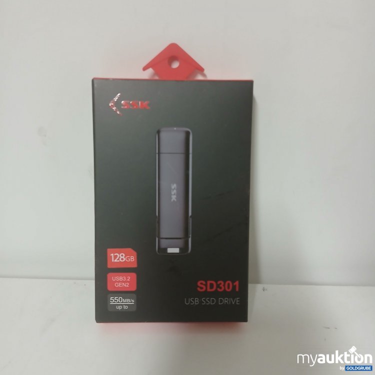 Artikel Nr. 917450 Artikel Nr. 917450: SSK SD301 USB SSD Drive 128GB