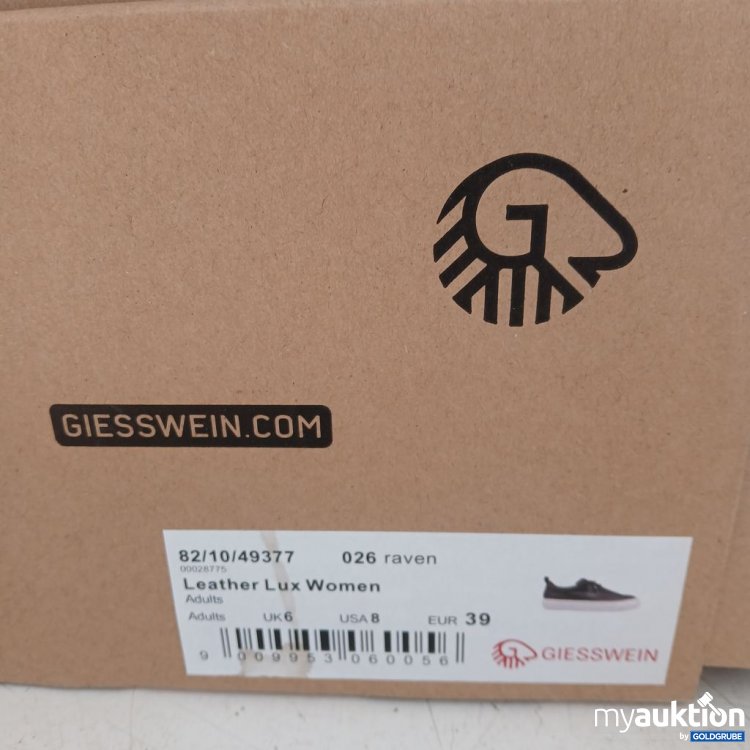 Artikel Nr. 964450: Giesswein Leather Lux Women Sneaker Schwarz