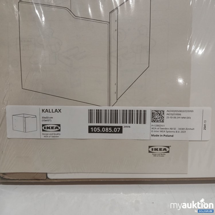 Artikel Nr. 971450 Artikel Nr. 971450: Ikea Kallax 33x33cm 105.085.07