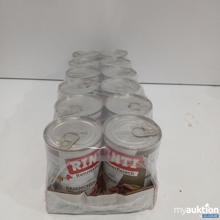 Artikel Nr. 973450: Rinti Kennerfleisch Kaninchen getreidefrei 12x400g 