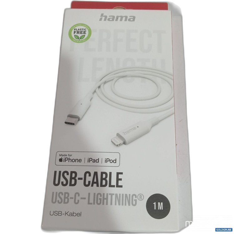 Artikel Nr. 977450: Hama USB-Cable USB-C to Lightning 1m 