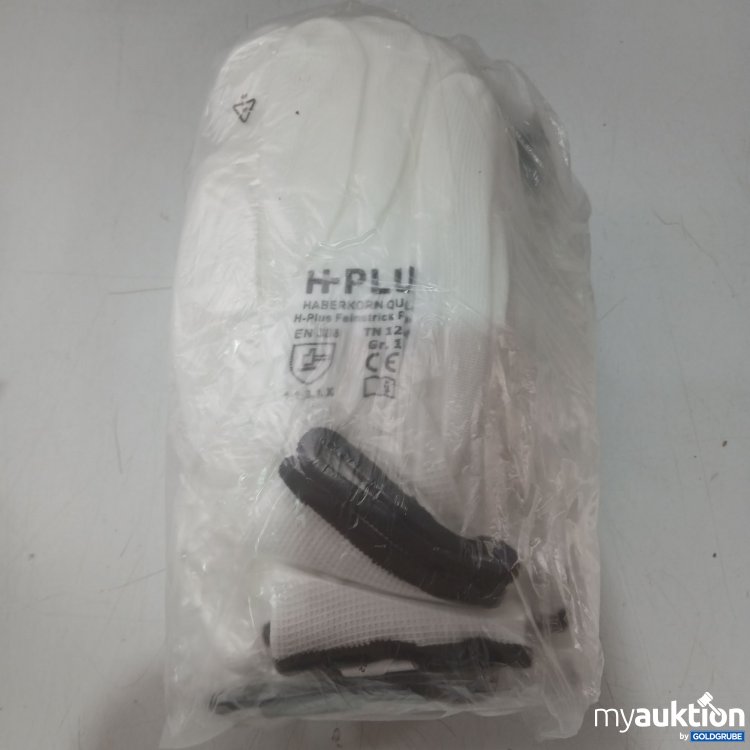 Artikel Nr. 993450 Artikel Nr. 993450: H-Plus Montagehandschuh feinstrick PU weiß Gr 10 12Paar