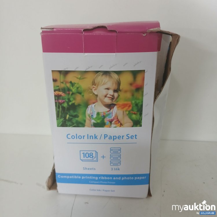 Artikel Nr. 360451: Color Ink/ Paper Set 100x148mm