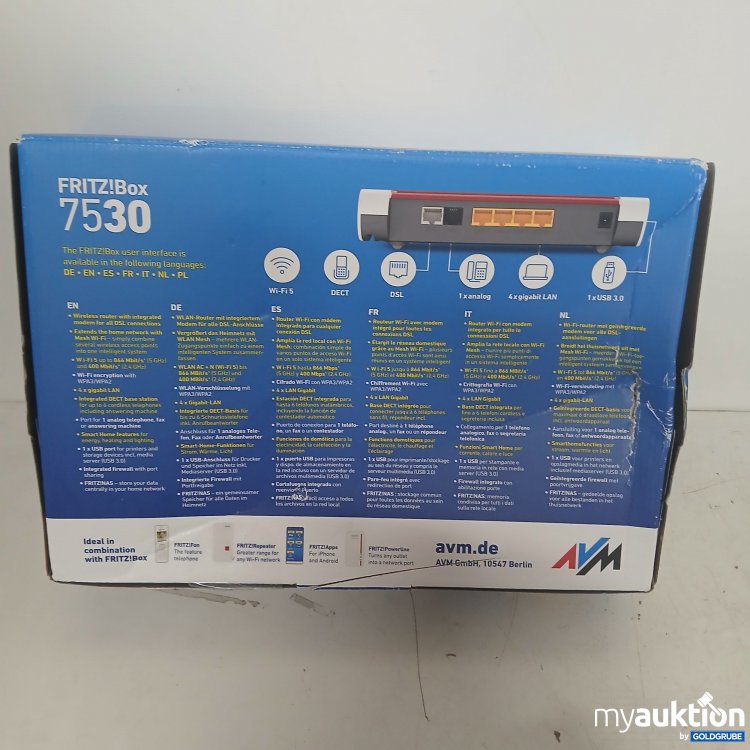 Artikel Nr. 399451 Artikel Nr. 399451: FRITZ!Box 7530