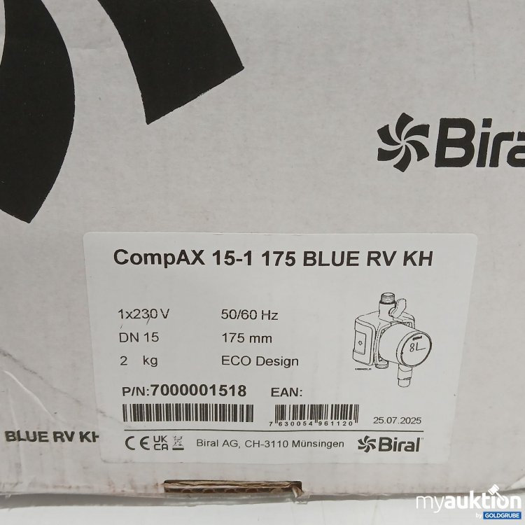 Artikel Nr. 443451: CompAX 15-1 175 Blue RV KH 175mm 