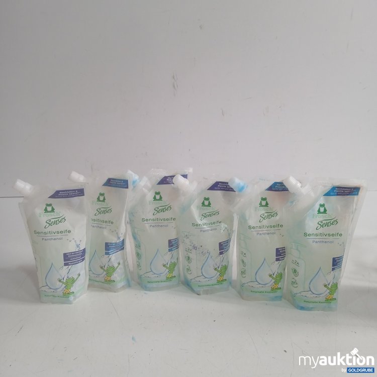 Artikel Nr. 460451 Artikel Nr. 460451: Frosch Sensitivseife Panthenol 6x500ml