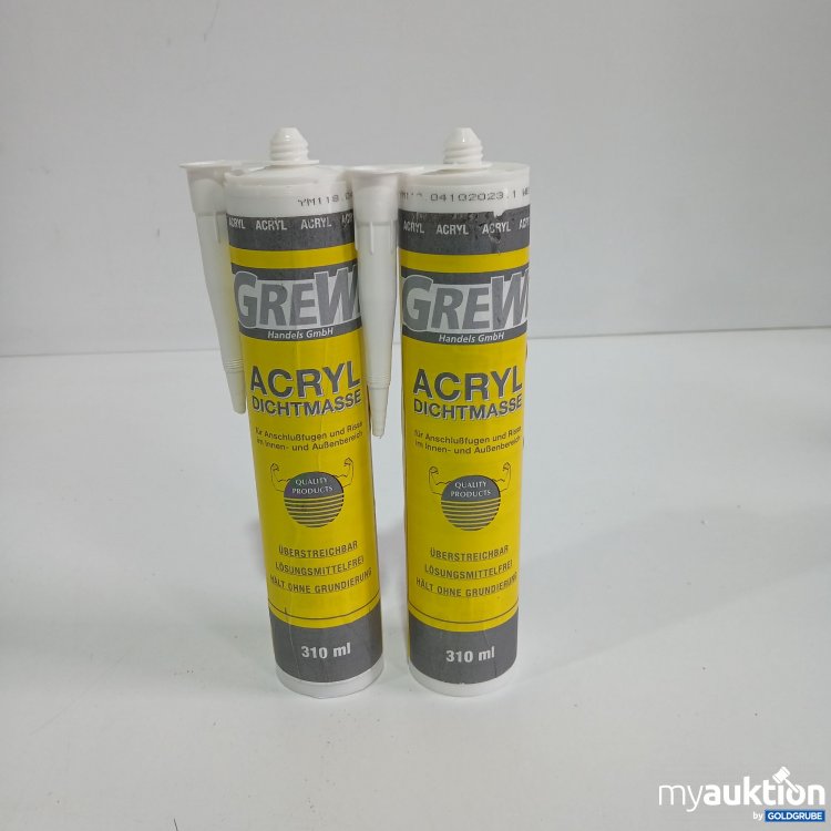 Artikel Nr. 519451 Artikel Nr. 519451: Grewi Acryl Dichtmasse 310ml