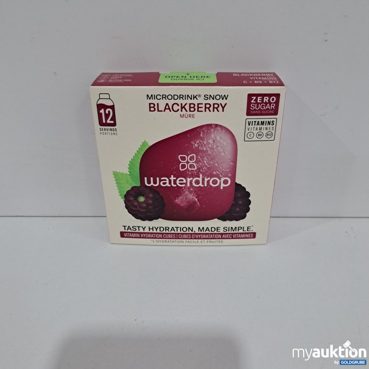 Artikel Nr. 817451 Artikel Nr. 817451: Waterdrop Microdrink Blackberry Zero