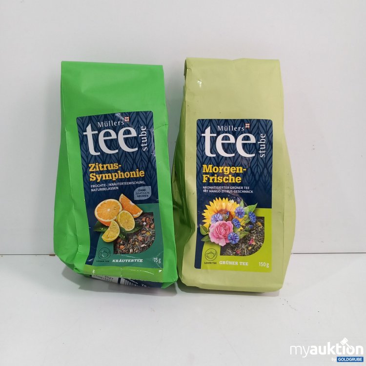 Artikel Nr. 820451: Müllers Tee 1x Zitrus Symphonie 75g, 1x Morgen Frische 150 g
