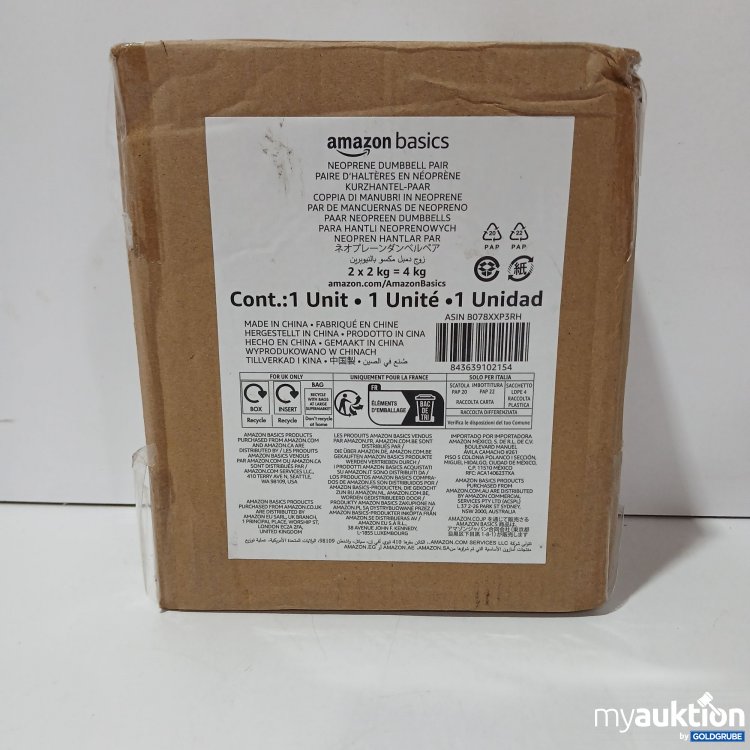 Artikel Nr. 858451 Artikel Nr. 858451: Amazonbasics Kurzhantel 2x2kg