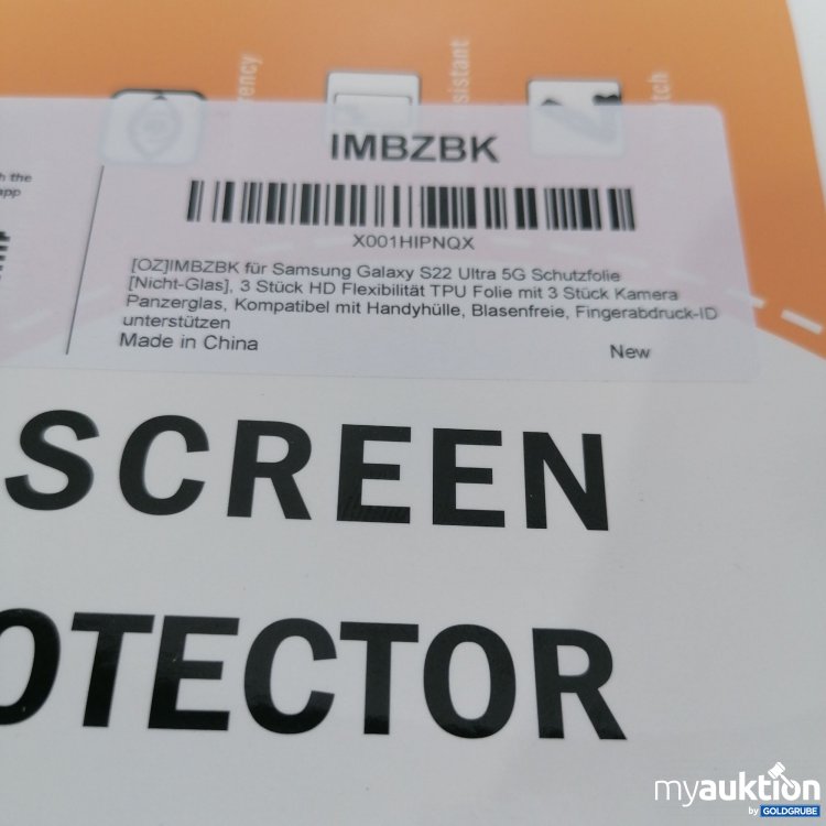 Artikel Nr. 859451: LMBZBK Screen Protector Samsung Galaxy S22 Ultra 5G