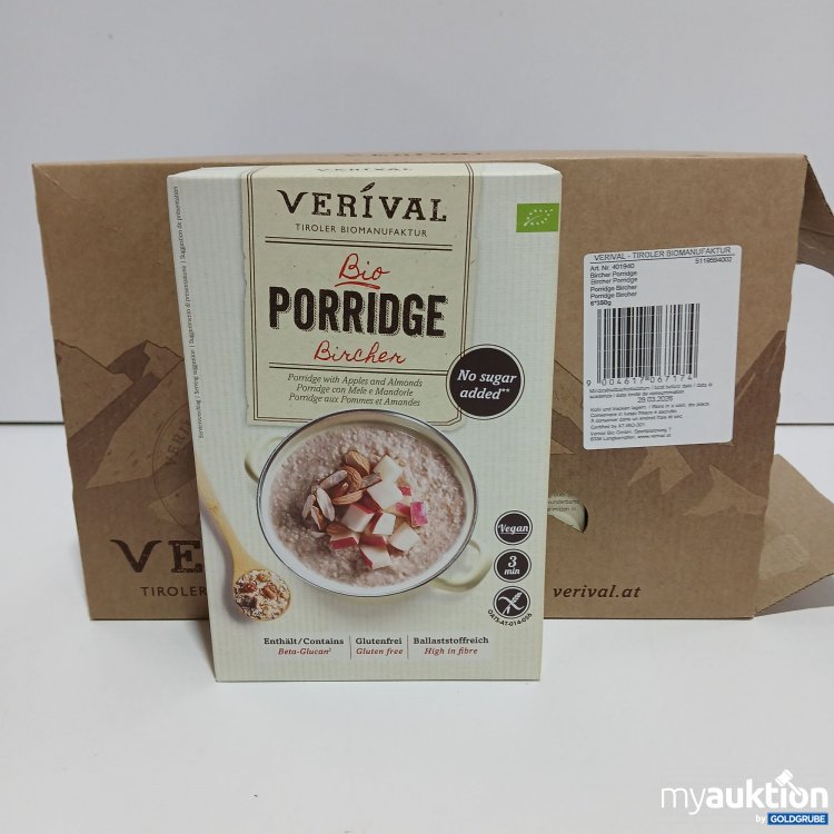 Artikel Nr. 869451 Artikel Nr. 869451: Verival Bio Porridge Bircher 6x350g