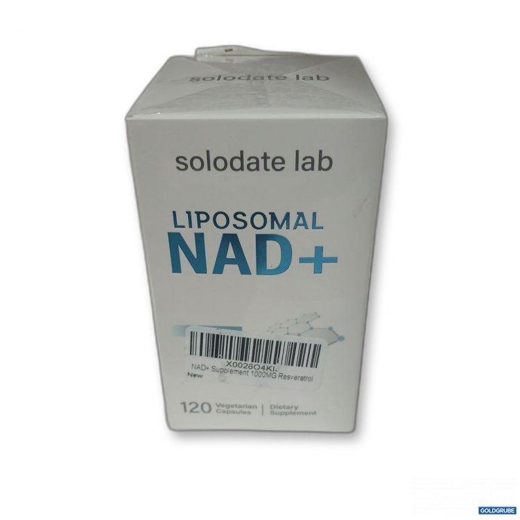 Artikel Nr. 920451: solodate lab Liposomal NAD+ Nahrungsergänzungsmittel 120 Vegetarische Kapseln