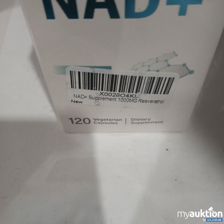 Artikel Nr. 920451: solodate lab Liposomal NAD+ Nahrungsergänzungsmittel 120 Vegetarische Kapseln